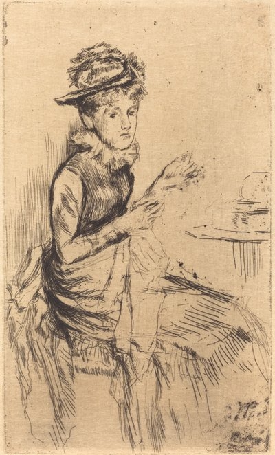 Frivolité, ca. 1873 door James Abbott McNeill Whistler