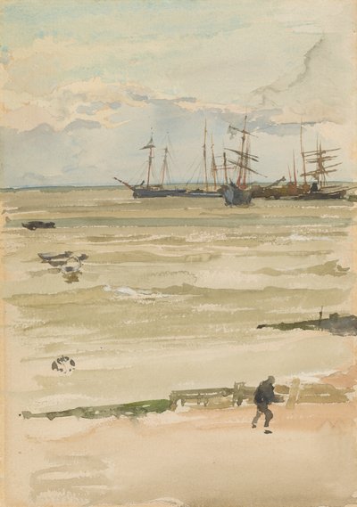 De Anchorage door James Abbott McNeill Whistler