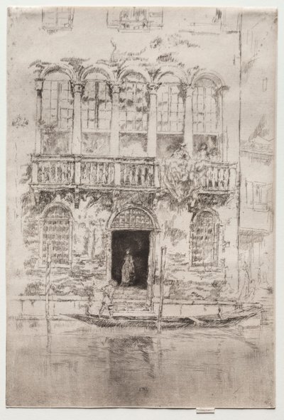 Het Balkon door James Abbott McNeill Whistler