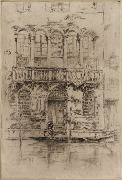 Het Balkon, 1879-1880 door James Abbott McNeill Whistler