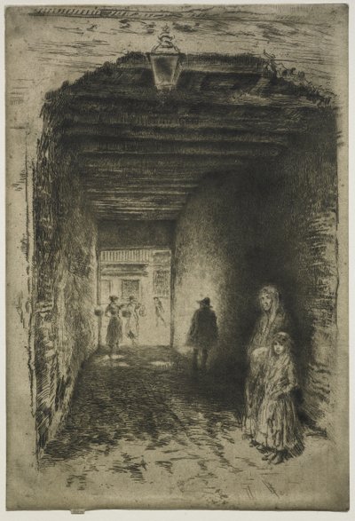 De bedelaars door James Abbott McNeill Whistler