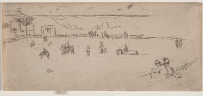 Het bokkende paard door James Abbott McNeill Whistler
