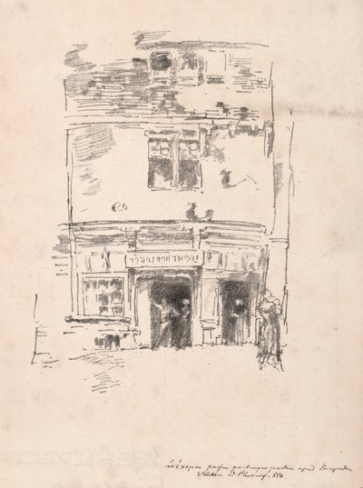 De Klokkenmakers, Paimpol door James Abbott McNeill Whistler