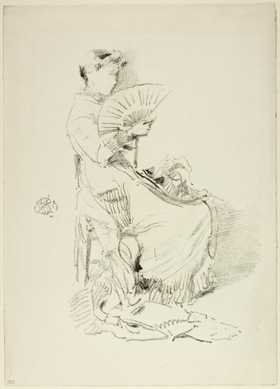 De Waaier door James Abbott McNeill Whistler