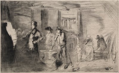 De Smidse door James Abbott McNeill Whistler