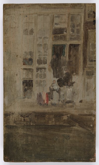Het Grijze Huis door James Abbott McNeill Whistler