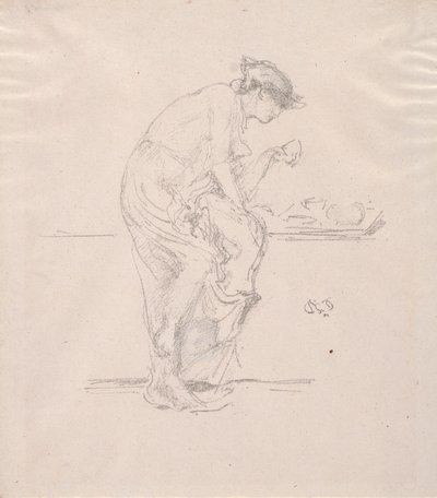 De Horoscoop, 1890 door James Abbott McNeill Whistler