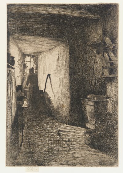 De keuken door James Abbott McNeill Whistler