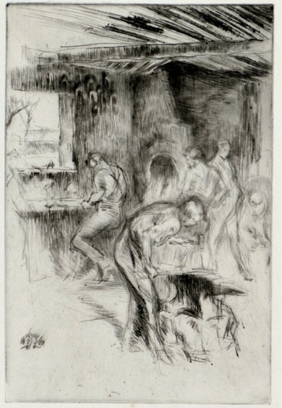De Kleine Smidse door James Abbott McNeill Whistler