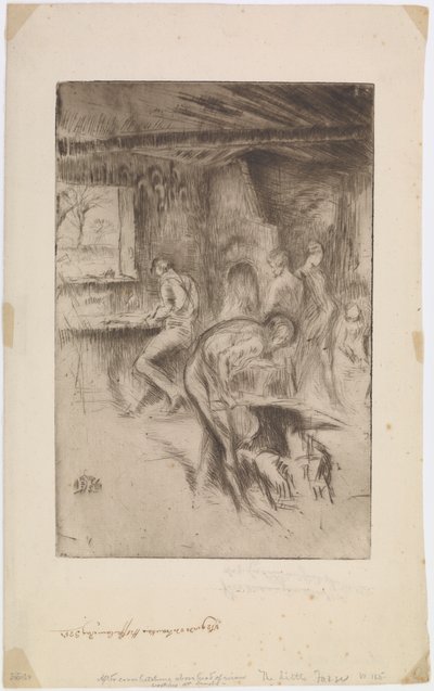 De Kleine Smederij, Liverpool door James Abbott McNeill Whistler