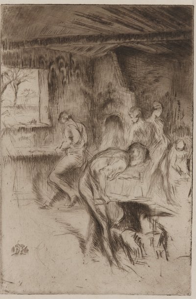 De Kleine Smederij, Liverpool, 1875 door James Abbott McNeill Whistler