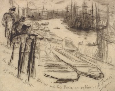 Het Kleine Zwembad door James Abbott McNeill Whistler