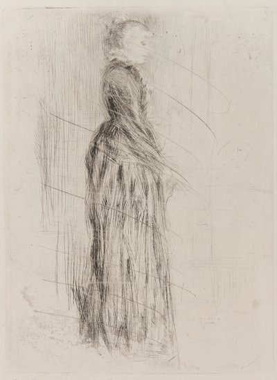 De Kleine Fluwelen Jurk door James Abbott McNeill Whistler