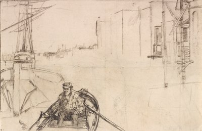 Het Zwembad, 1859 door James Abbott McNeill Whistler