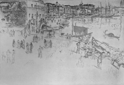 De Riva nr. 1, 1879-1880, 1925 door James Abbott McNeill Whistler
