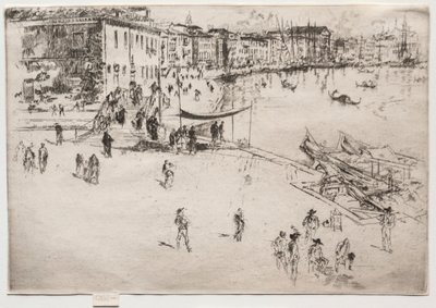 De Riva, Nr. 2, 1886 door James Abbott McNeill Whistler