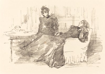 De Zusters, 1894-1895 door James Abbott McNeill Whistler