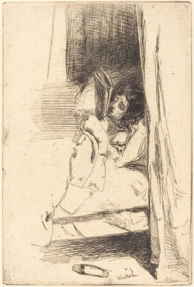 De Pantoffel door James Abbott McNeill Whistler