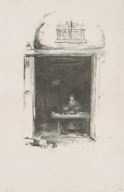 De Smid, Passage du Dragon, 1894 door James Abbott McNeill Whistler