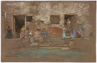 De treden door James Abbott McNeill Whistler