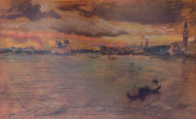 De Storm, Zonsondergang, 1880, 1904 door James Abbott McNeill Whistler