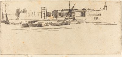 De Witte Toren door James Abbott McNeill Whistler