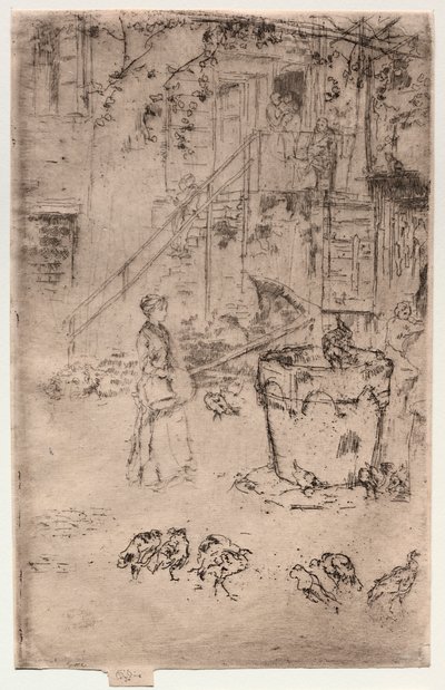 Kalkoenen door James Abbott McNeill Whistler