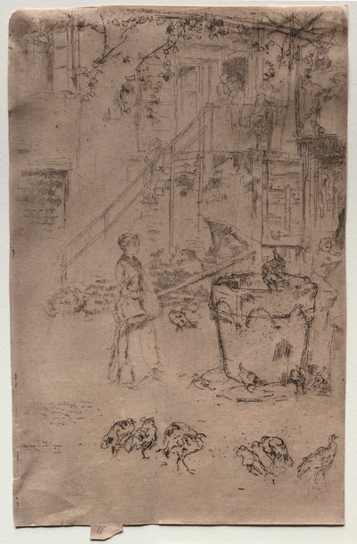 Kalkoenen door James Abbott McNeill Whistler