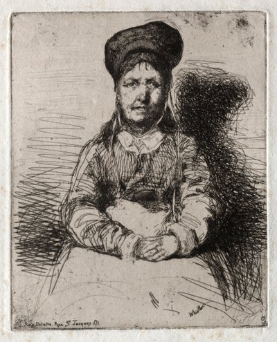 Twaalf etsen uit de natuur: La Rétameuse, 1858 door James Abbott McNeill Whistler