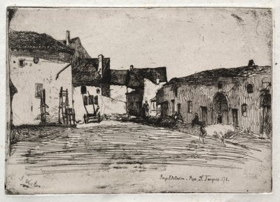 Twaalf Etsen uit de Natuur: Liverdun, 1858 door James Abbott McNeill Whistler