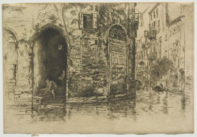 Twee Deuren, 1880 door James Abbott McNeill Whistler