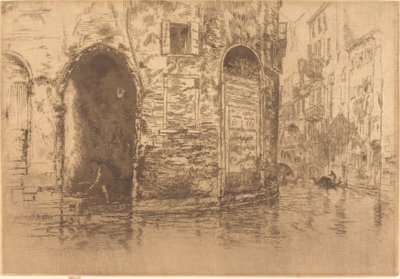 Twee Deuren door James Abbott McNeill Whistler