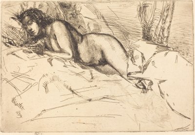 Venus, 1859 door James Abbott McNeill Whistler