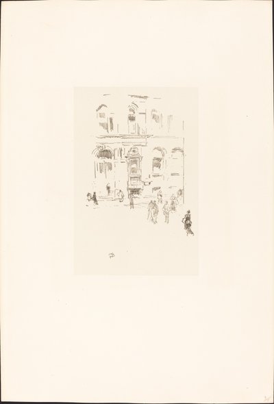Victoria Club, 1879-1887 door James Abbott McNeill Whistler