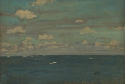 Violet en Zilver - De Diepe Zee, 1893 door James Abbott McNeill Whistler