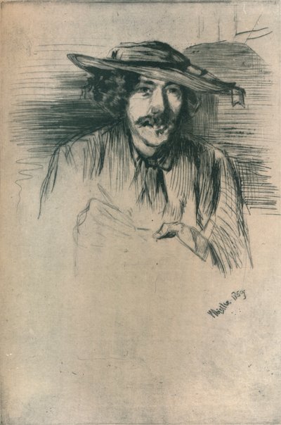 Whistler, 1859, 1904 door James Abbott McNeill Whistler