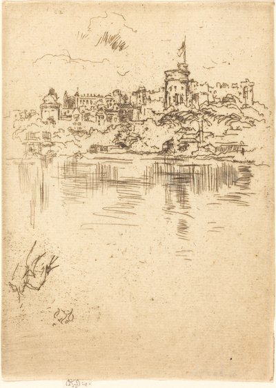 Windsor, Nr. 2, 1887 door James Abbott McNeill Whistler