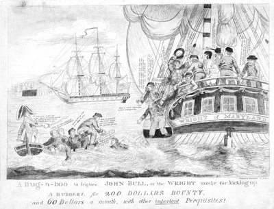Een Bug-a-boo om John Bull bang te maken of, de Wright-manier om op te schoppen door James Akin