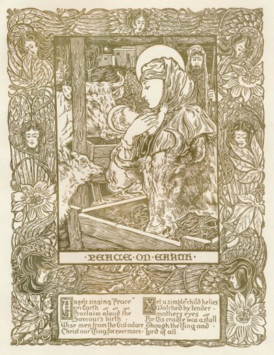 Ontwerp voor A Christmas Carol, ca. 1898 door James Allan Duncan