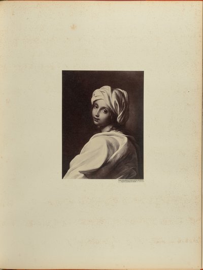 Guido Reni, Beatrice Cenci. (Barberini galerie) naar een tekening van Rocchi door James Anderson
