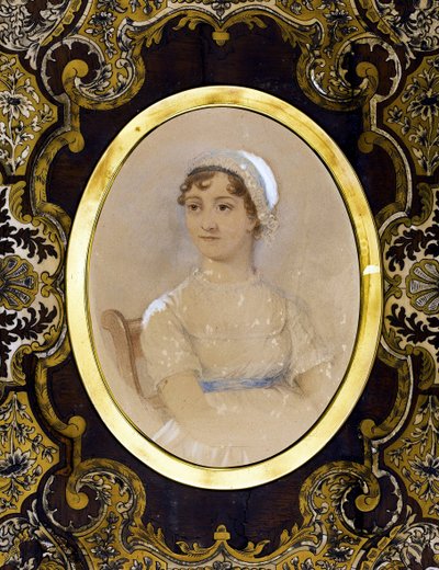 Jane Austen (1775-1817) door James Andrews