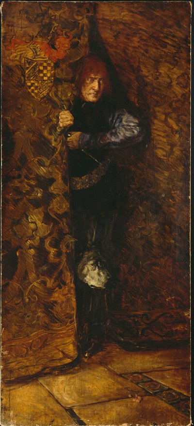 Henry Irving als Macbeth, 1875 door James Archer