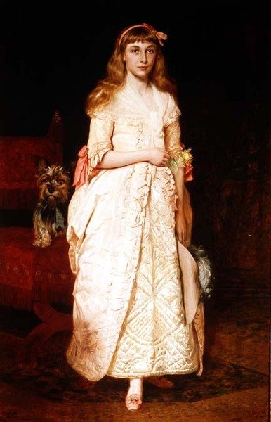 Roos: Portret van Miss Rose Fenwick door James Archer