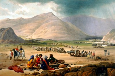 Eerste Anglo-Afghaanse Oorlog door James Atkinson