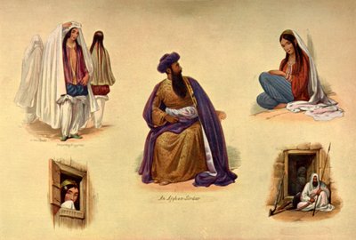Kabul Types, 1840s, 1901 door James Atkinson