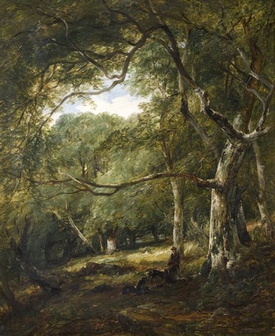 Figuren in het Bos door James B. Dalziel