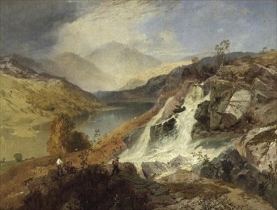Haweswater: Vanaf Waller Gill Force door James Baker Pyne