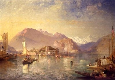 Isola Bella op het Lago Maggiore door James Baker Pyne
