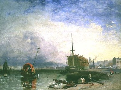 Herinneringen aan de haven van Bristol door James Baker Pyne