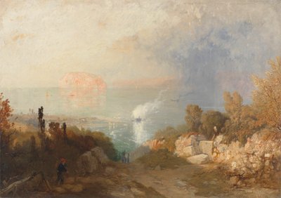 De ingang naar de Menai Straits door James Baker Pyne